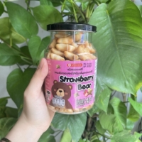 Bánh Gấu VFoods Nhân Kem Dâu Strawberry Bear	